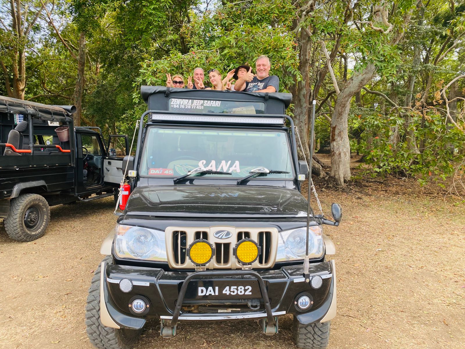 Happy Safari Travelers