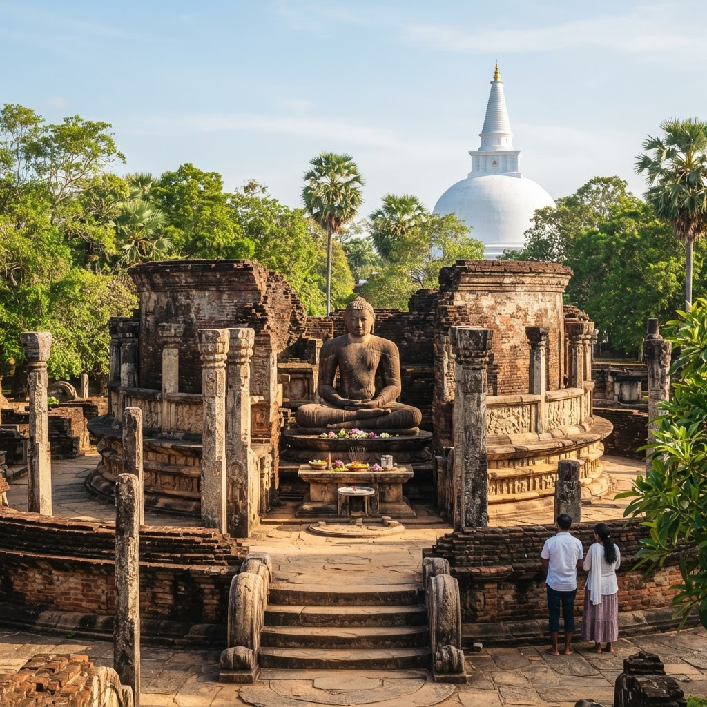 Polonnaruwa, Anuradhapura & Kandy City Tours
