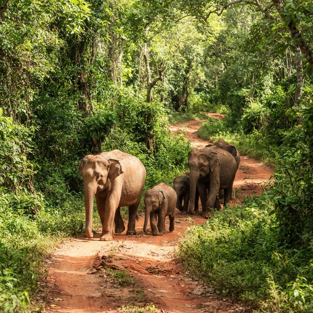 Evergreen Forest Trails & Majestic Giants
